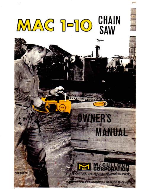 Mac Ws120 Owners Manual